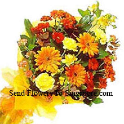 Gezellige en romantische Assortiment Bloemen