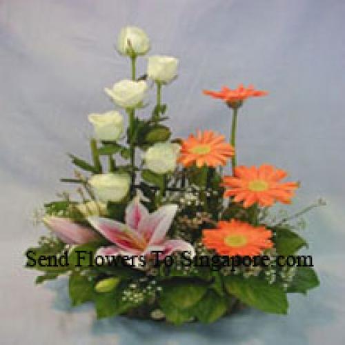 Elegante Assortiment Bloemenmand