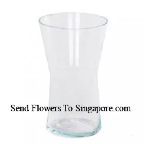 Glass Vase (Ideal For 12 to 24 Stems)